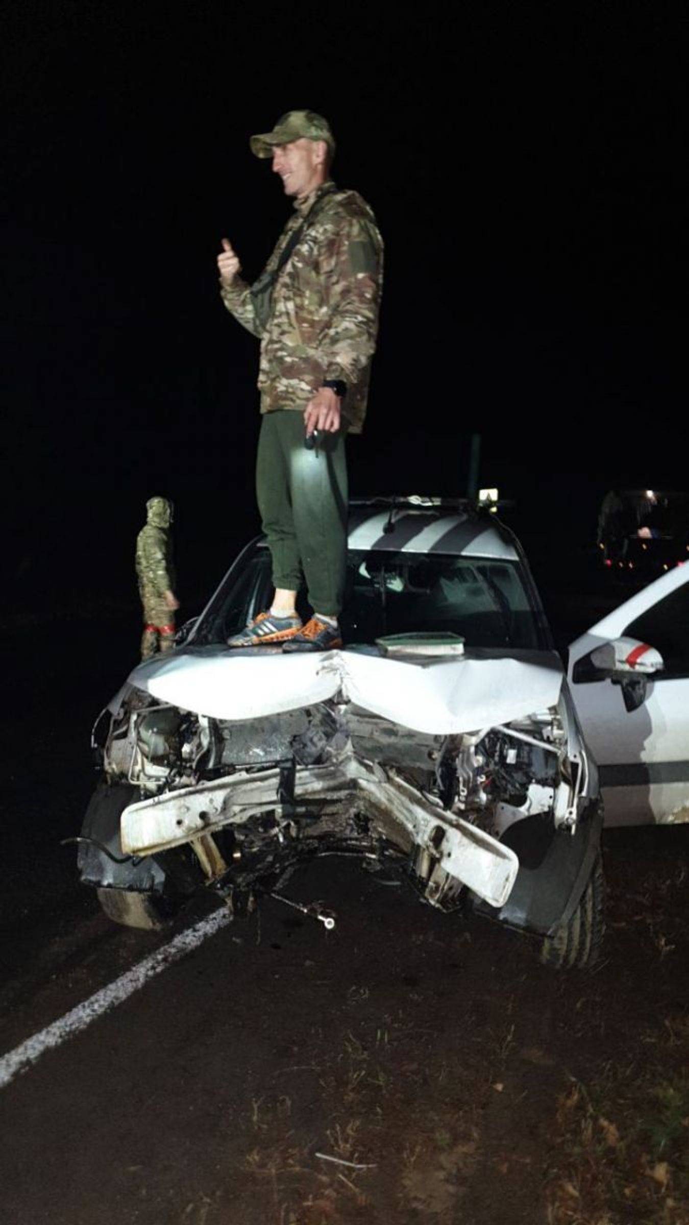 Разбивший автомобиль о «зубы дракона» волонтер Иван Наумов