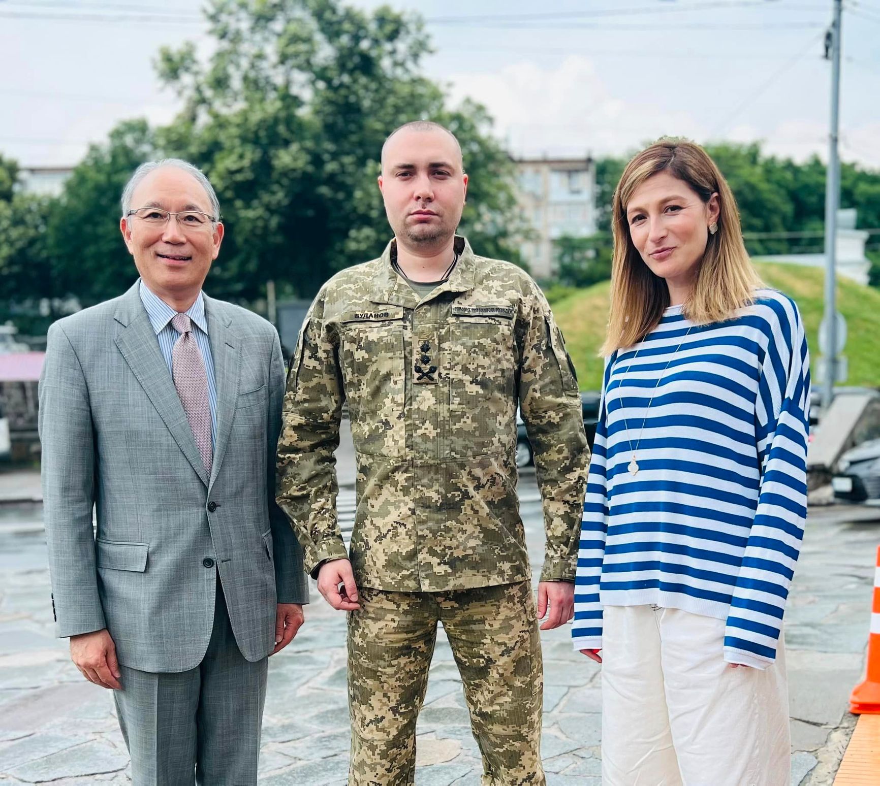 Мацуда Кунинори, Кирилл Буданов, Эмине Джапарова
