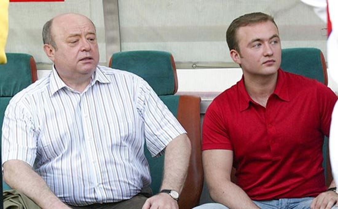 Pavel Fradkov and his father