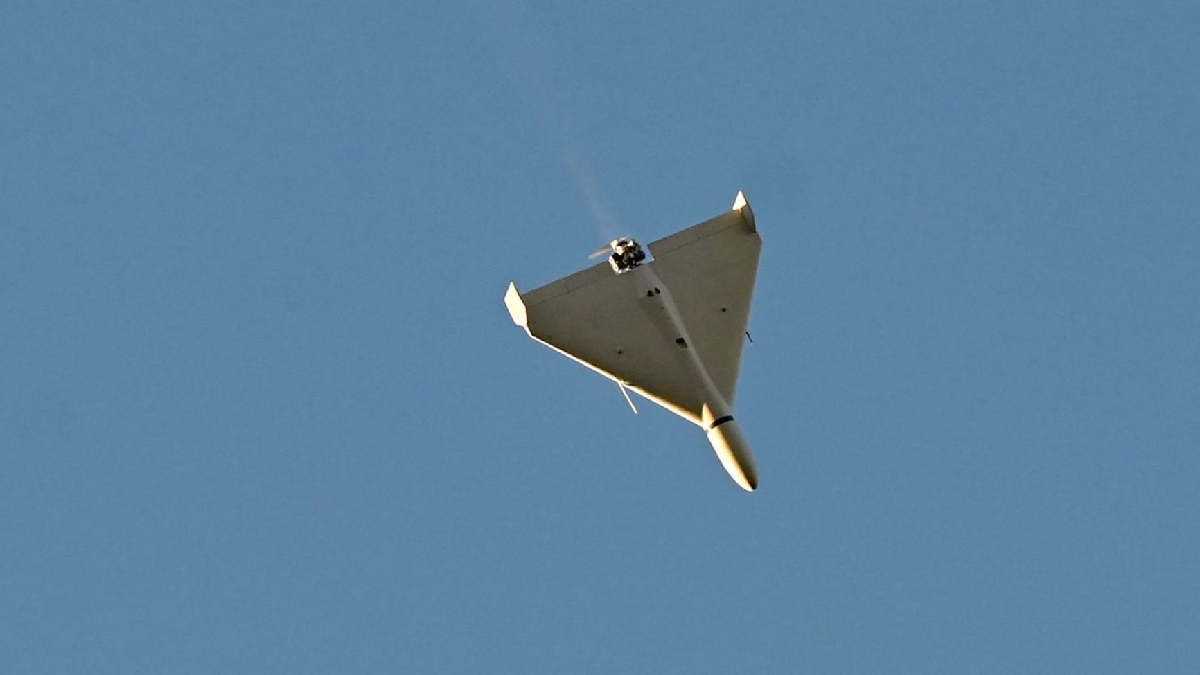 Shahed in the sky over Kyiv, October 17, 2022